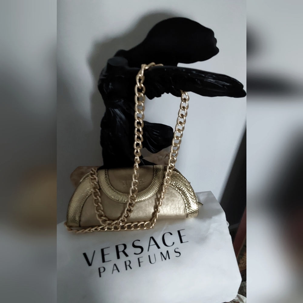 VERSACE LIMITED METALLIC BAG